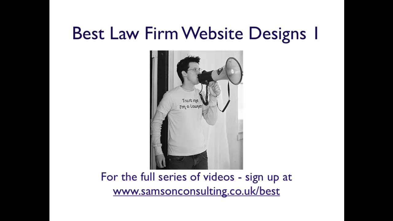 Best Law Firm Website Designs 1 | Samson Consulting