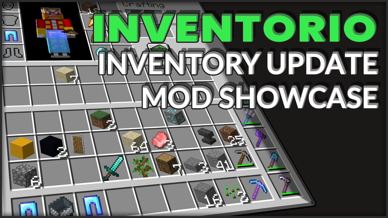 Inventorio - Inventory Update Mod Showcase | #Minecraft #GameDev