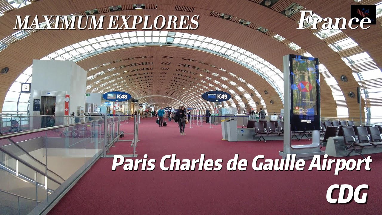 Paris Charles de Gaulle Airport // terminal walk tour