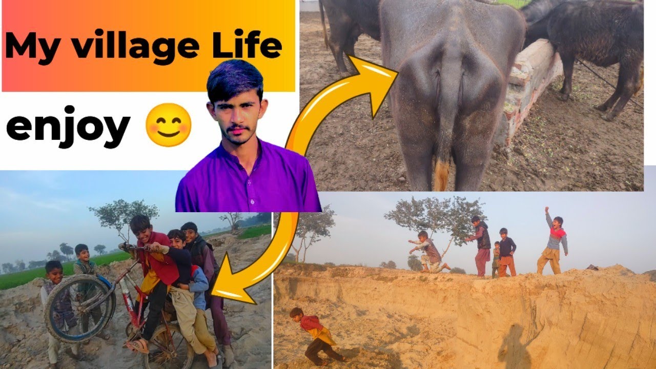 My village Life aj hm ny full enjoy ka