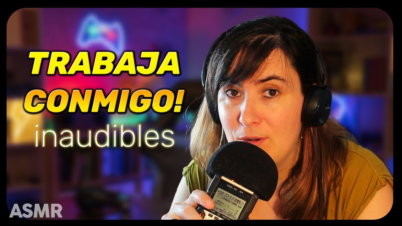 ASMR INAUDIBLE mientras TRABAJO en ORDENADOR Español #4 | Zeiko ASMR