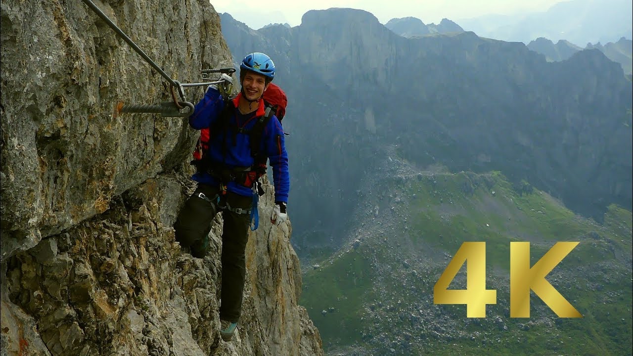 Sulzfluh Klettersteig - Die 500m Wand