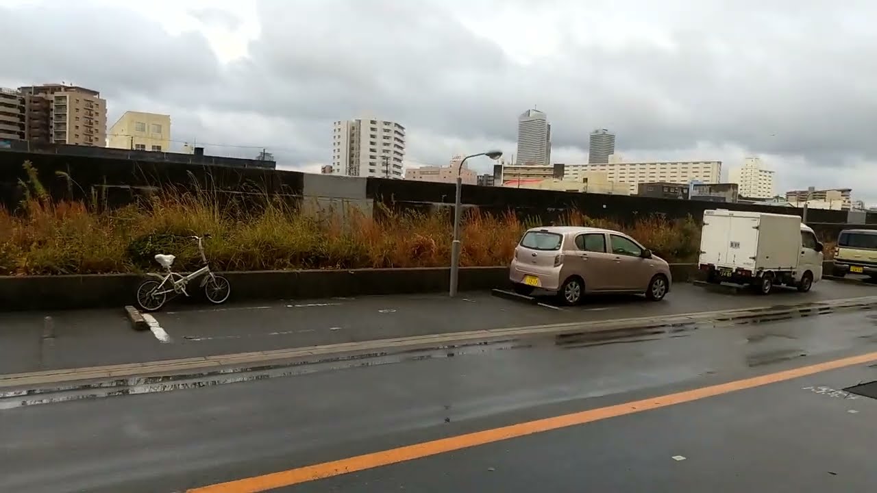 安治川トンネル北口からクロスシティ弁天町まで歩く