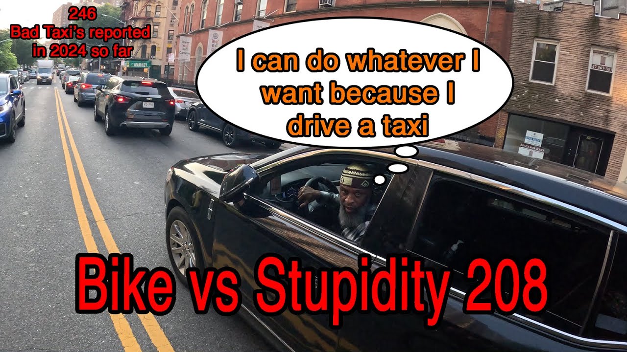 Bike vs Stupidity 208