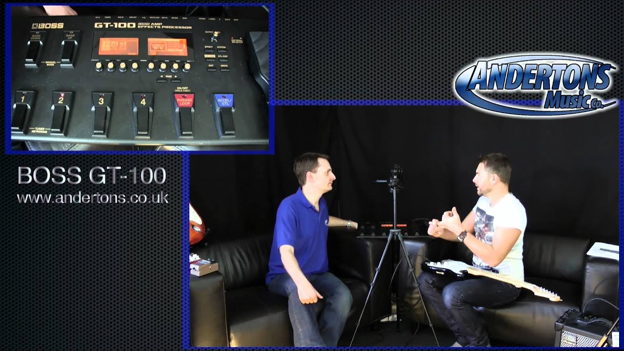 Boss GT-100 Guitar Multi FX - Like A BOSS