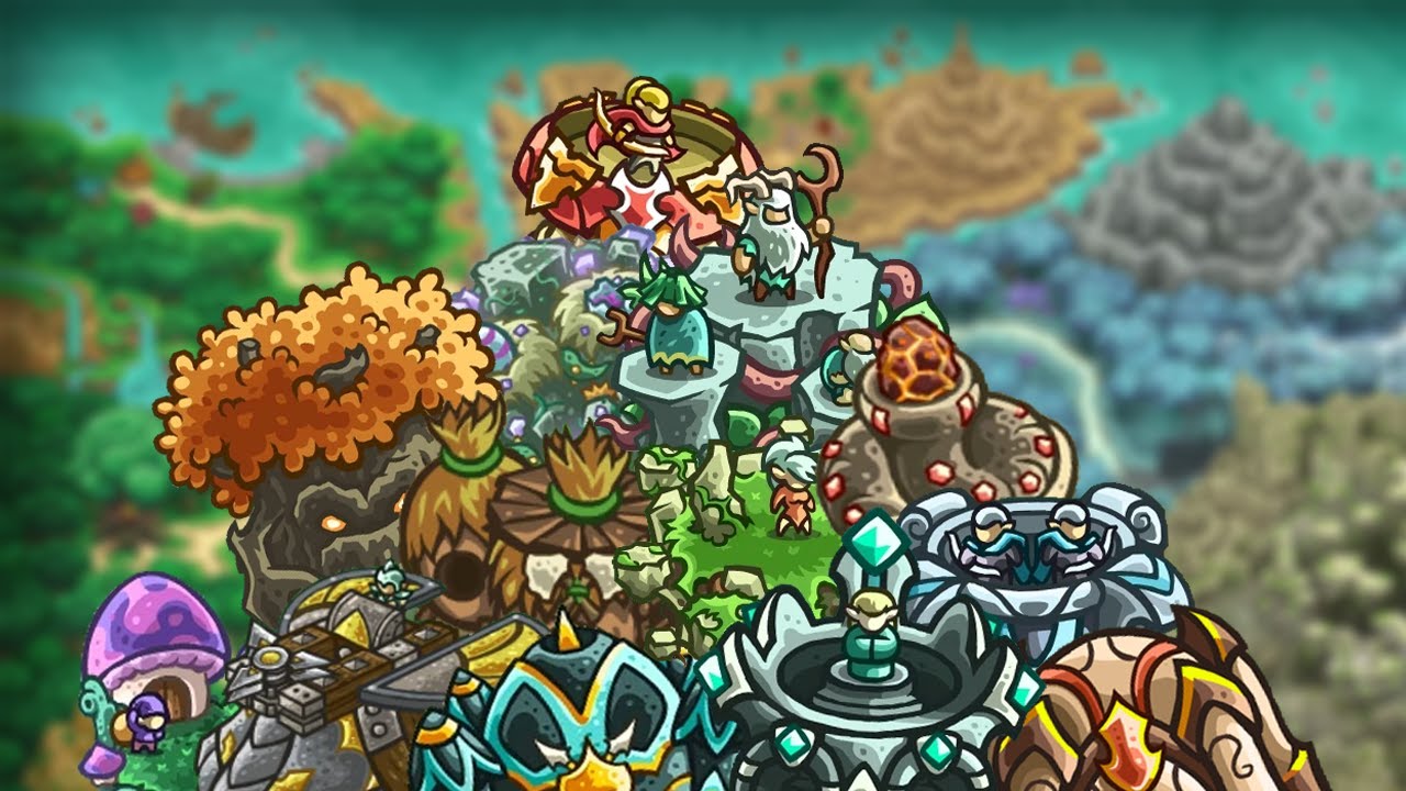 Аналитика всех башен в Kingdom rush Origins