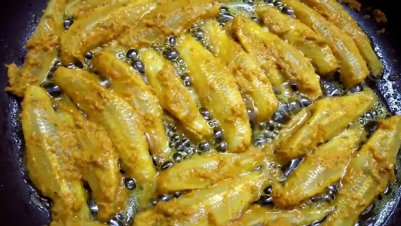 fried small fish / anchovy fried / nethili / netallu