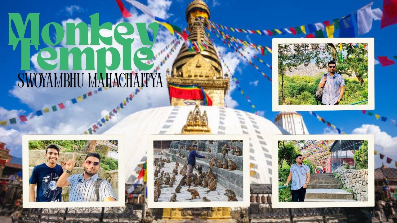 Monkey Temple Kathmandu Nepal | Swoyambhu Mahachaitya | Swayambhunath Kathmandu