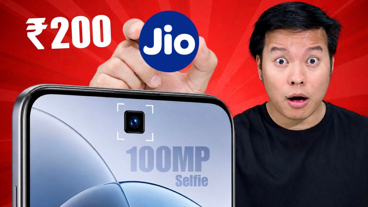 JIO ₹200 Plan😍, 100MP Square Selfie coming, OnePlus 16 Madness, Snapdragon Budget Laptop coming?