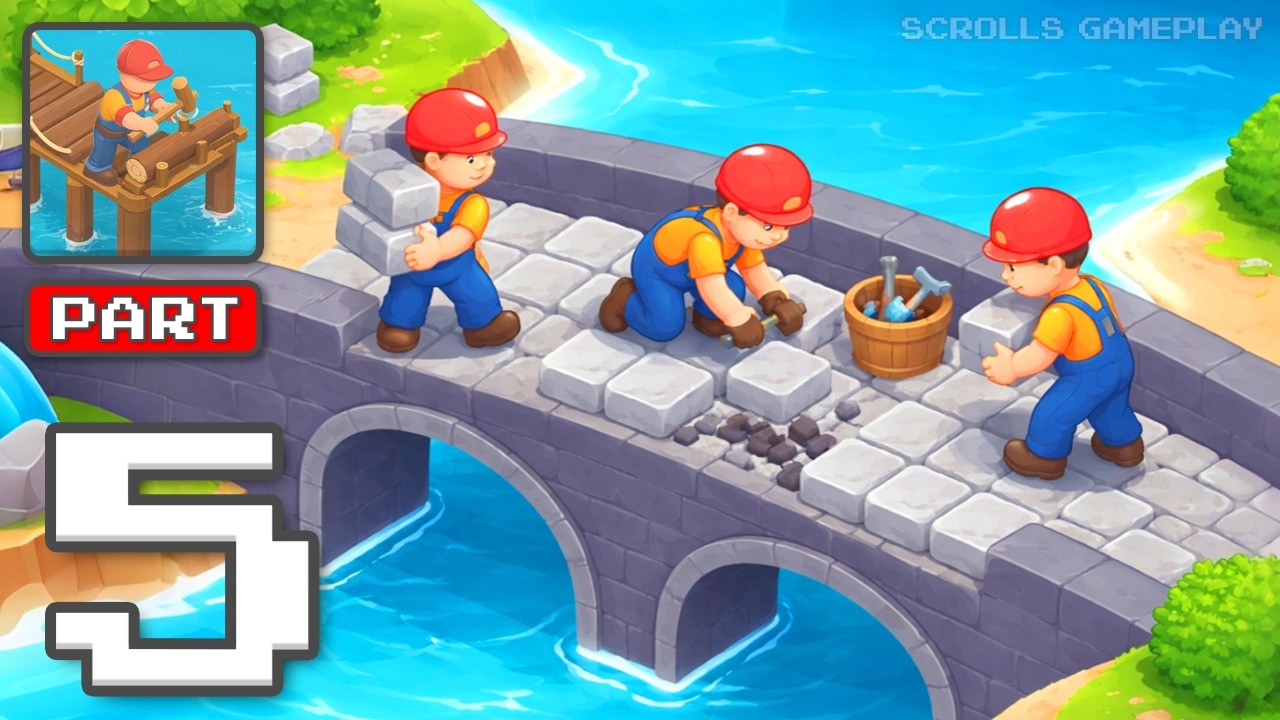 Road Builder: City Life - Gameplay Walkthrough Part 5 - Shape The City Paths (iOS, Android)