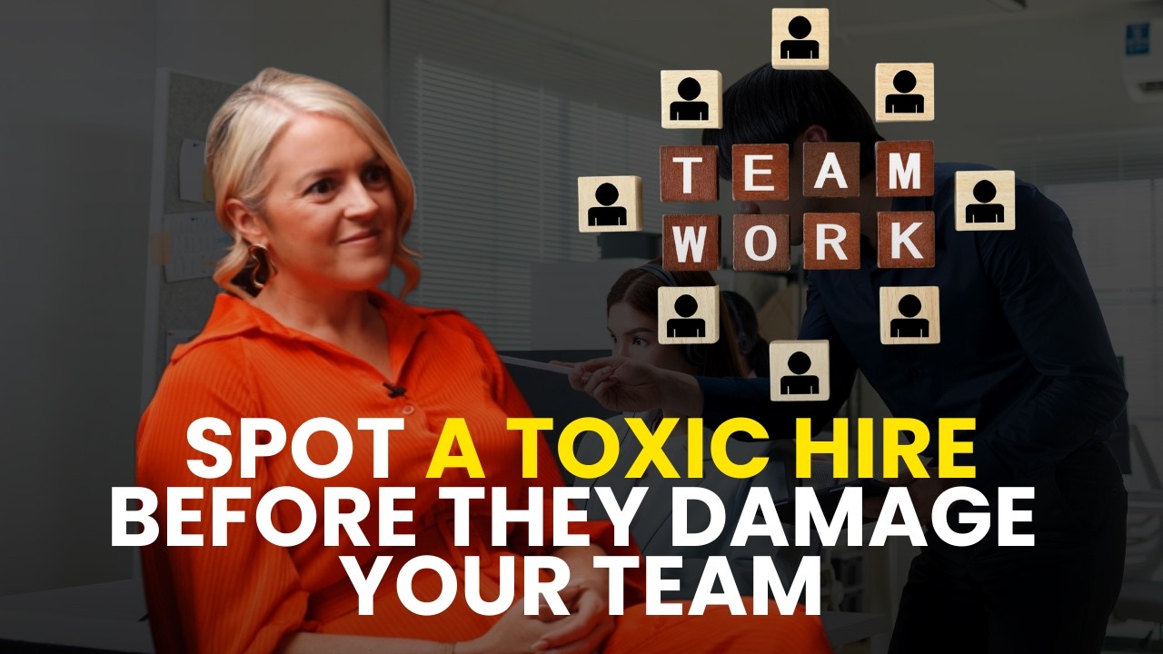 Dr Ashley McGrath: Spot a toxic hire before they damage your team.
