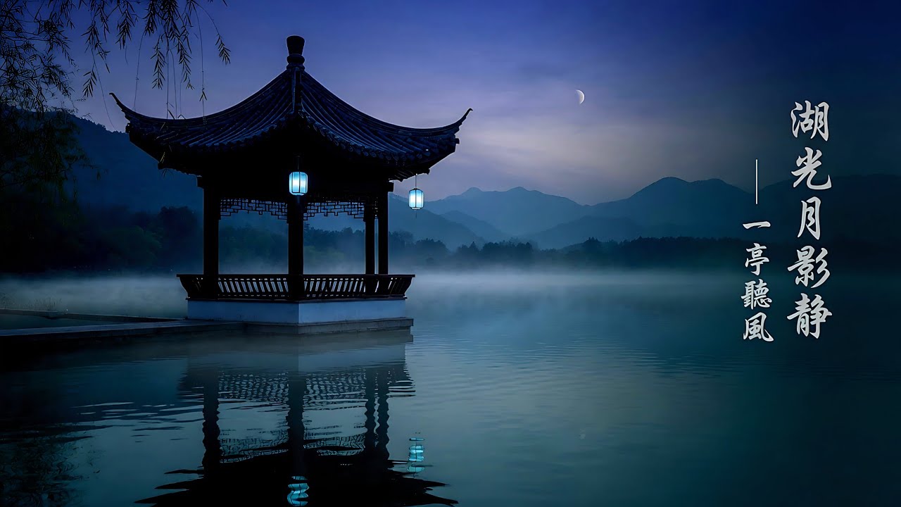 Evening Chinese Zen Music for Relaxation 🌙 Soft Guzheng & Dizi Calm
