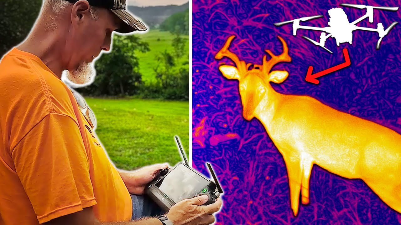 Scouting Deer with a Thermal Drone: You Won't Believe What We Found!