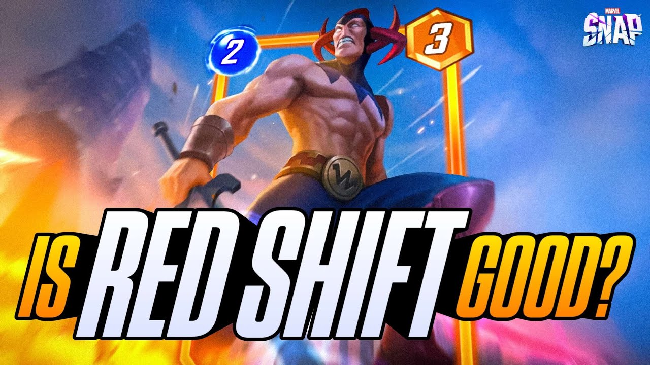 An HONEST REVIEW of RED SHIFT [Marvel Snap Card Review]