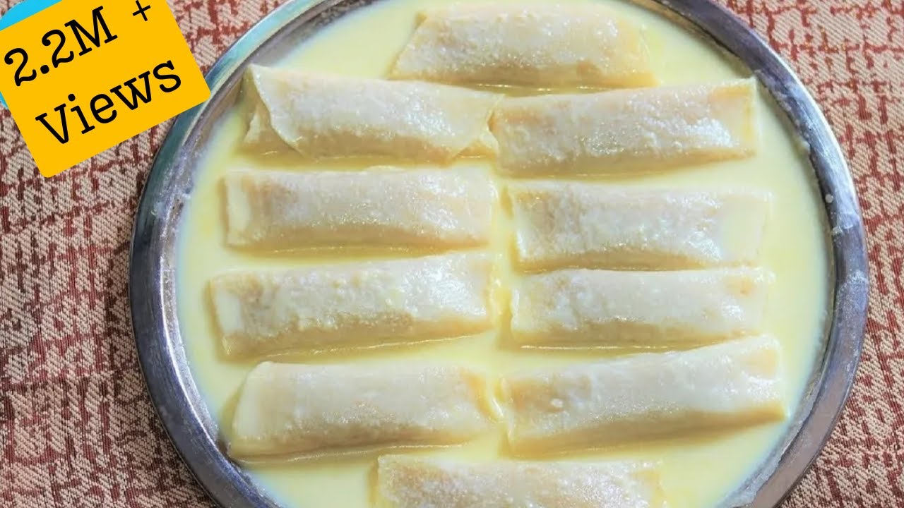 অসাধারণ স্বাদে মালাই পাটিসাপটা || Malai Patisapta || Bangladeshi Pitha Recipe || Shirin's Kitchen