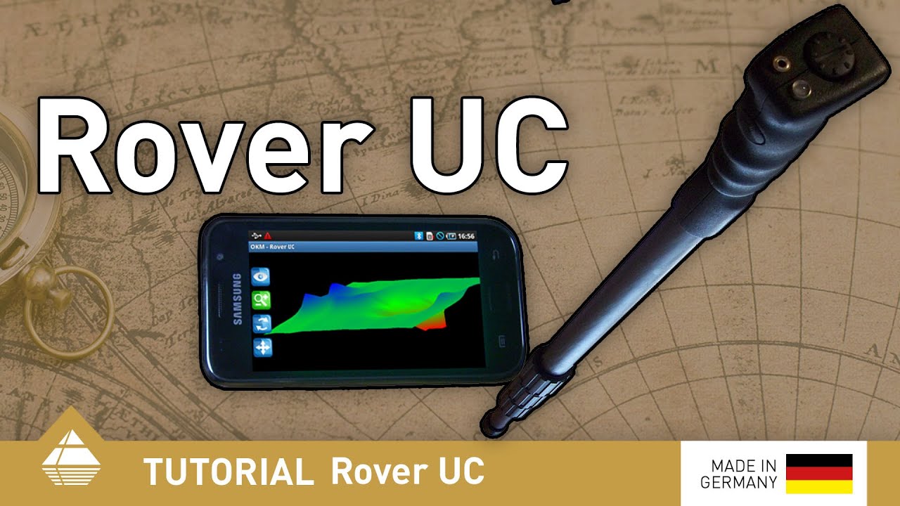 User video for Rover UC undercover metal detector