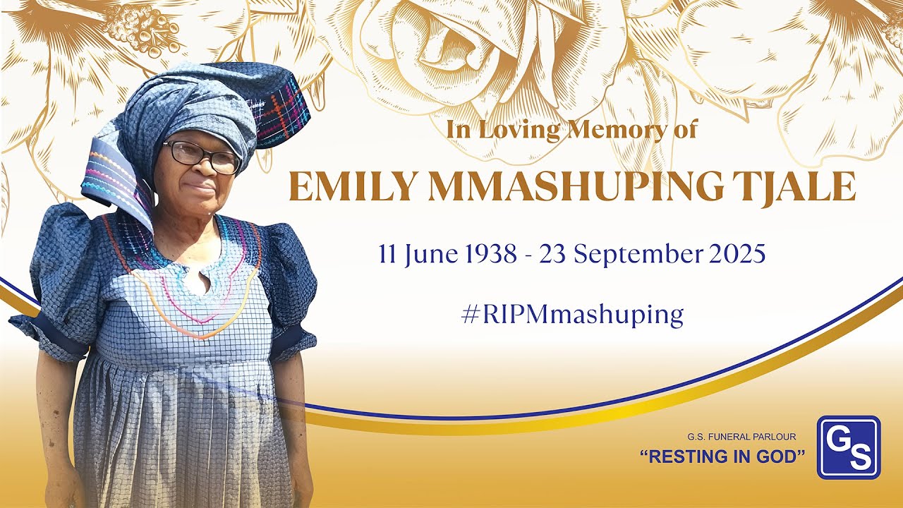 Live streaming: Funeral service of the late  Emily Mmashuping Tjale