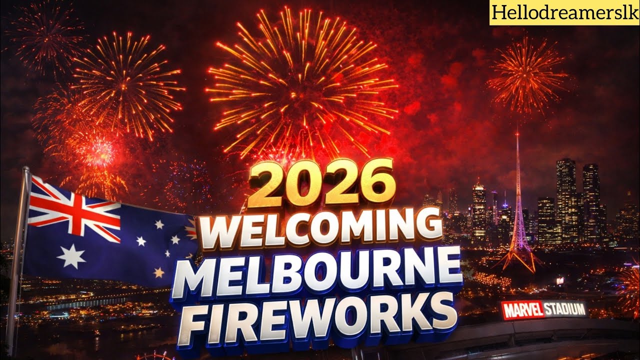 2026 Melbourne Fireworks ✨