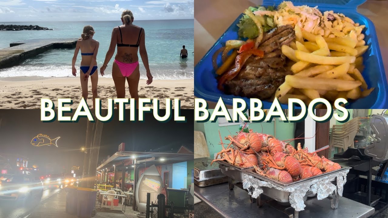 SPEND A COUPLE OF DAYS IN SUNNY BARBADOS | OISTINS FRIDAY FISH MARKET | TOO MUCH SUN | UK FAMILY |