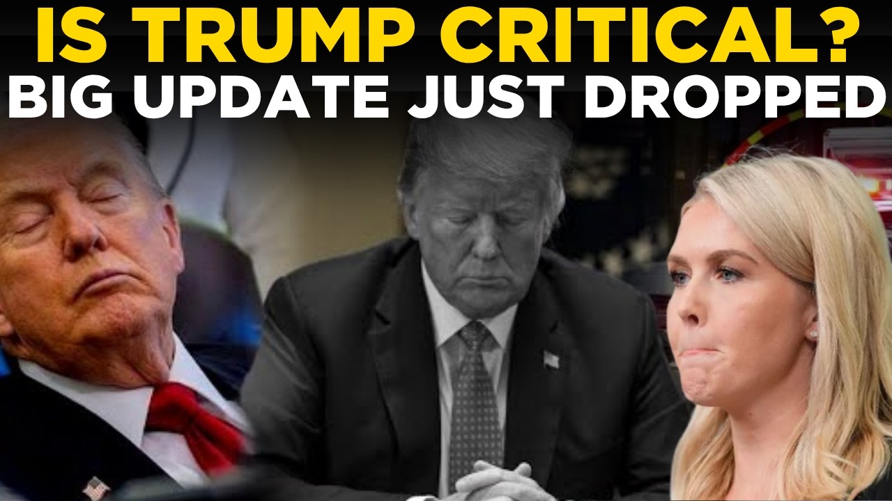 WHITE HOUSE LIVE | Trump Health Scare? Emergency Buzz | Iran War | US News LIVE | IS TRUMP CRITICAL?