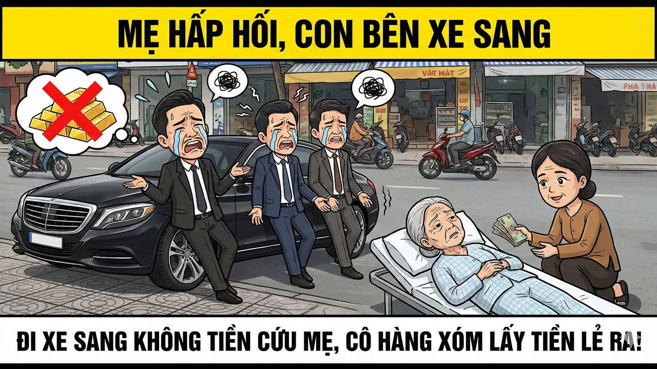 Mẹ Nằm Chờ Chết, 3 Con Trai Bận 
