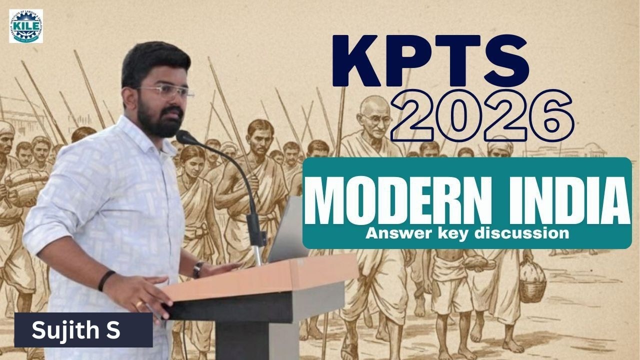 KPTS -2026 |Modern India |Answer Key Discussion