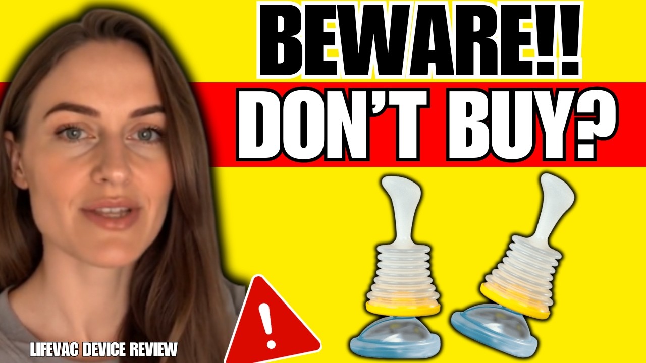 LIFEVAC DEVICE REVIEW (❌SCAM OR LEGIT?✅) LifeVac Reviews - Does LifeVac Work? LifeVac Device Amazon