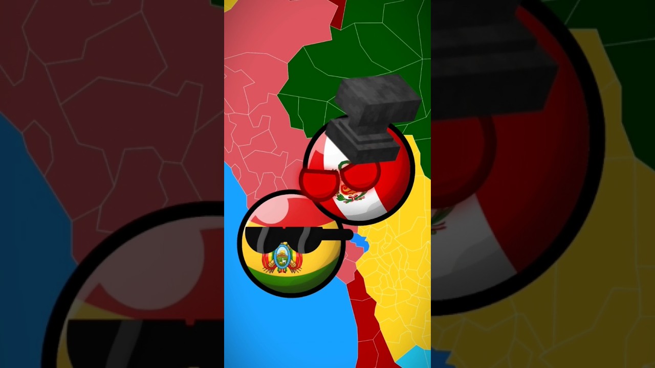 The Bolivian sea 🌊😎 #humor #countryballs #memes