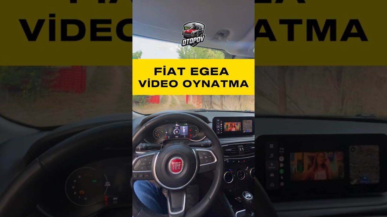 Fiat Egea Ekranda Video Oynatma  #fiategea