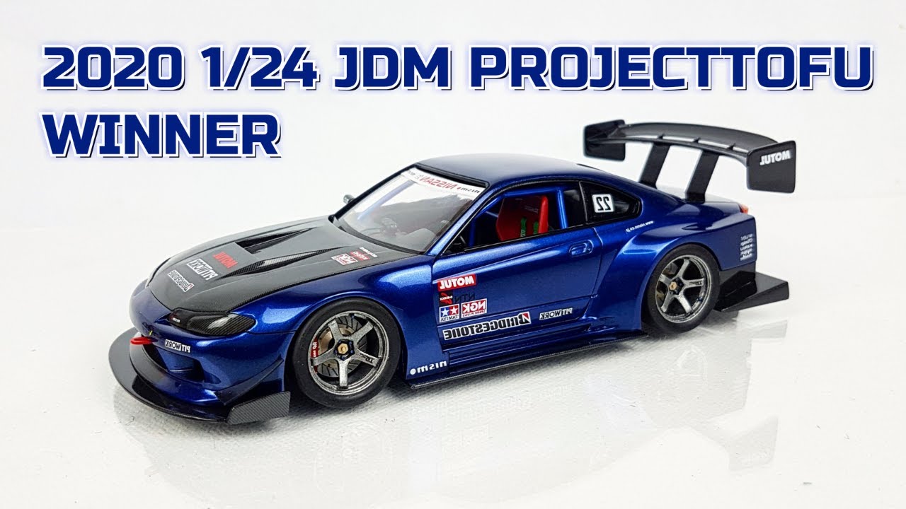 How I Built A Contest Winner Car. 1/24 JDM Facebook Build-off Contest 2020#Projecttofu.