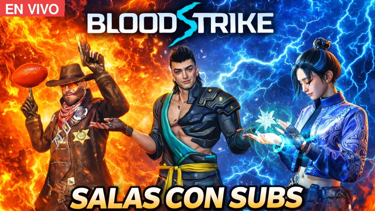 SALAS CON SUSCRIPTORES EN BLOODSTRIKE 🔥