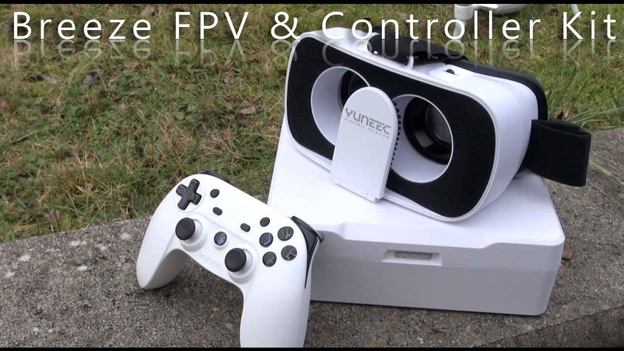Der Yuneec Breeze Controller / FPV Set im Test - Deutsch