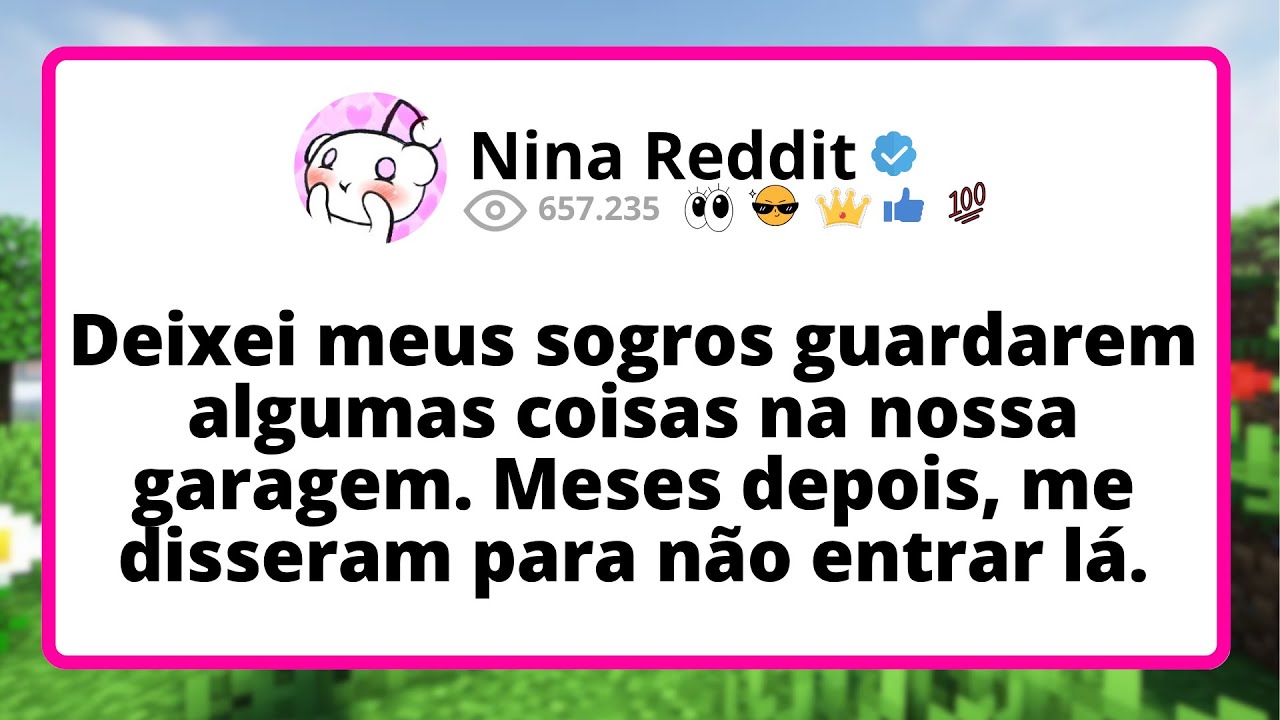 Deixei MEUS sogros guardarem algumas coisas na NOSSA garagem. Meses depois, me DISSERAM para...