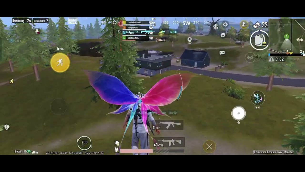 Part 1 of doing ace  in BGMI # SYSTEM FADD DENGE#APEX SQUAD TV # RANDOM TEAM 