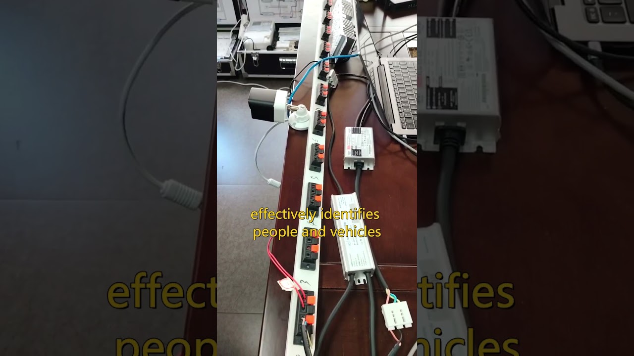 PLC Gateway and AI Camera For Street or Parking Vehical and Human Active Realized and Detect