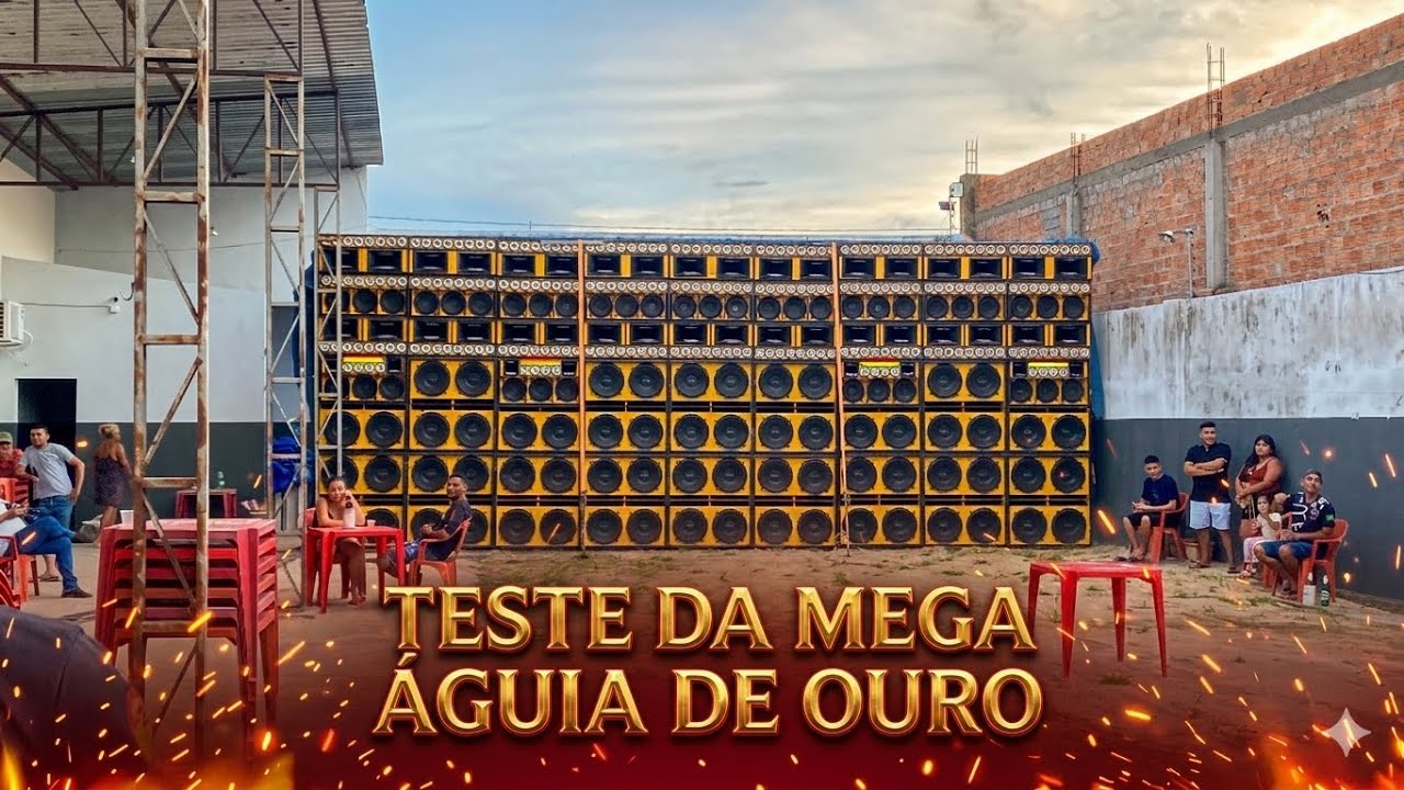 TESTE DA MEGA ÁGUIA DE OURO / CLUBE TOP EVENTOS / SANTA INÊS - MA 