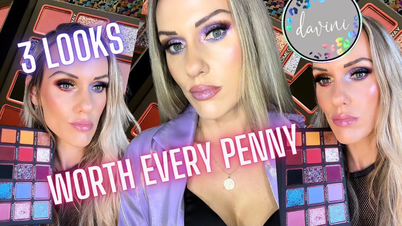 DAVINI BEAUTY ASCENSIÓN PALETTE 🪐 3 Looks 🪐 REVIEW 🪐 NEW INDIE BEAUTY FAVORITE?
