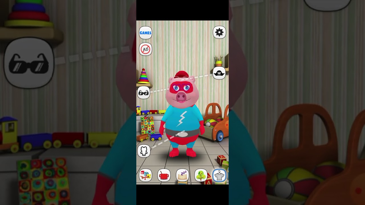 My Talking Pig Oinky (Gameplay)