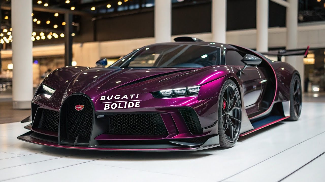 Bugatti Bolide 2026 — самый безумный гиперкар, когда-либо созданный только для трека.