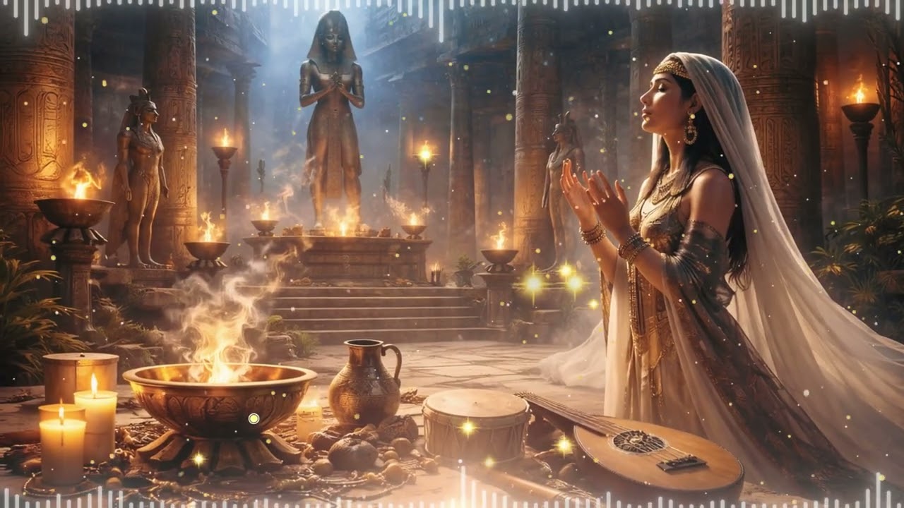 Ancient Egypt Deep House 🏺 Temple Ritual Journey | Mystical Egyptian Melodic House