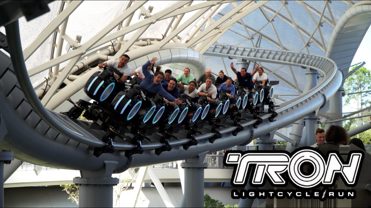 Tron Lightcycle Run | Cinematic Look at Walt Disney World's Newest Roller Coaster