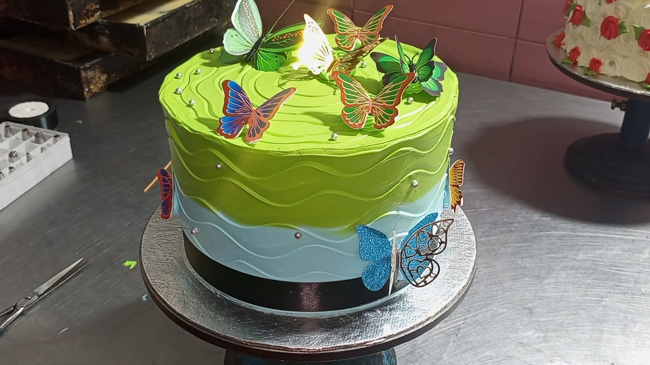 Butterfly Cake for Birthday | Beautiful Cake Decorating Tutorial