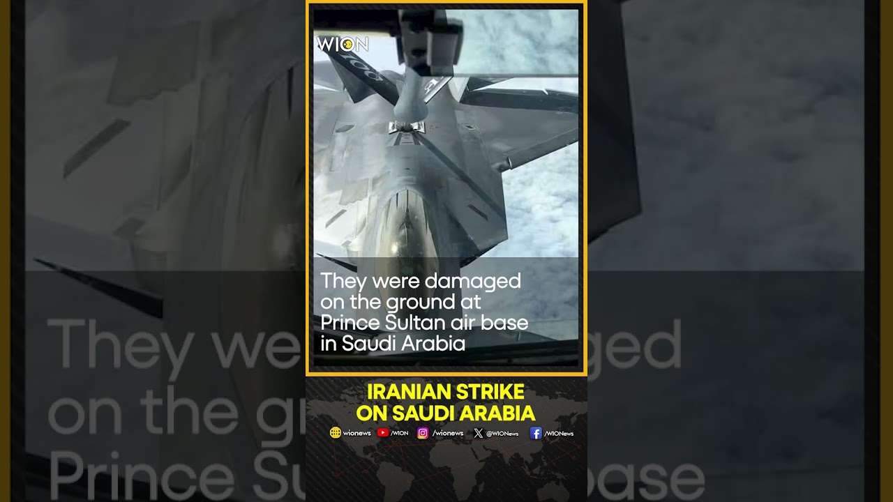 US-Iran War: KC-135 Planes Hit at Air Base in Saudi Arabia | WION Shorts