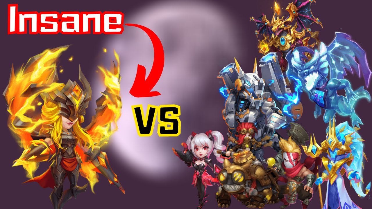 Valiant Saintess | One Shot Beast | Castle Clash 