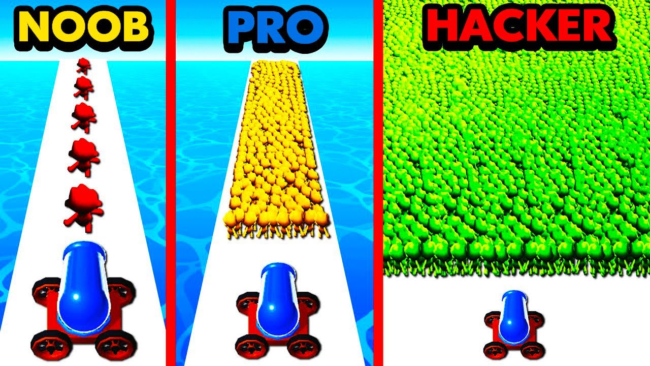 NOOB vs PRO vs HACKER - Mob Control