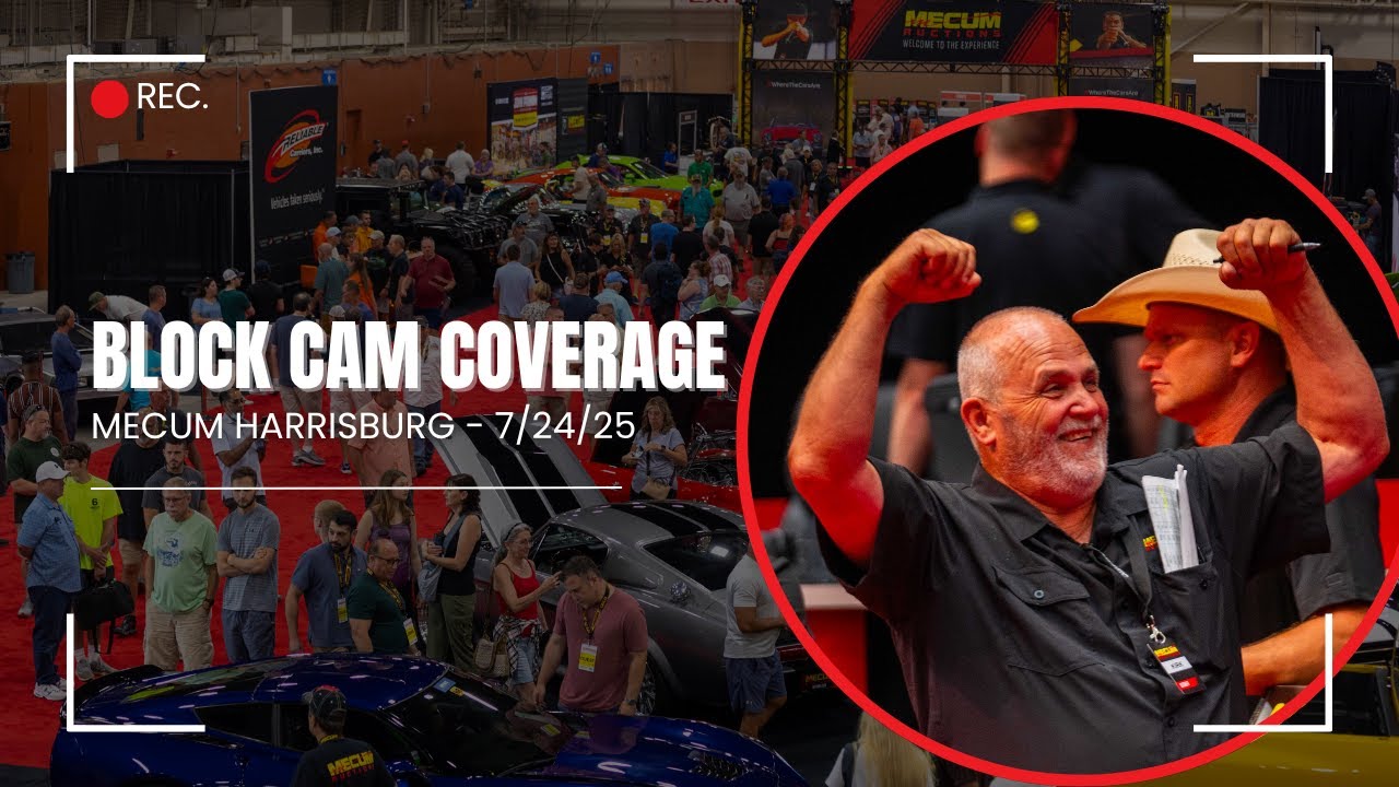 Mecum Harrisburg Live Block Cam: Thursday, July 24, 2025