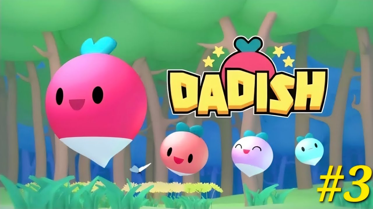 Dadish the journey of dad radish in pursuit of his child's #3 
