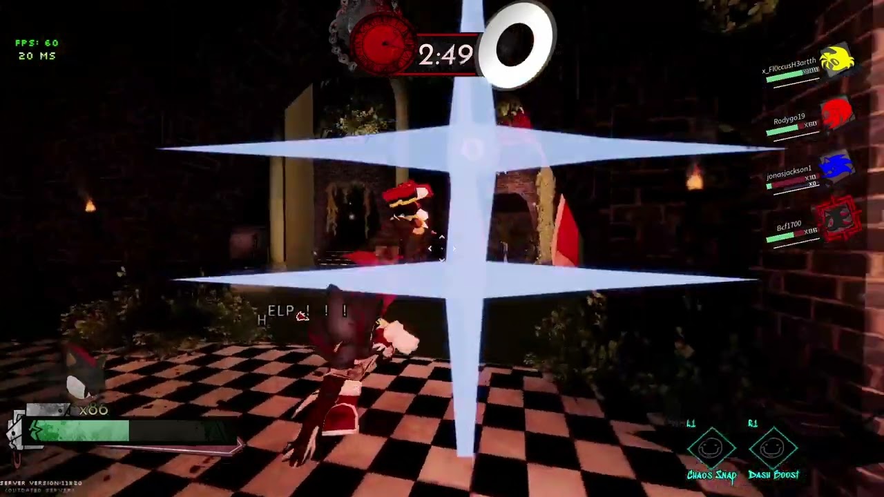 Fixed Shadow Gameplay(he is hard on console:/)