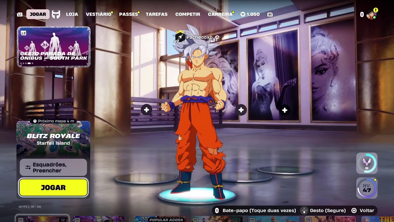 JOGANDO FORTNITE NO PS5 PRO