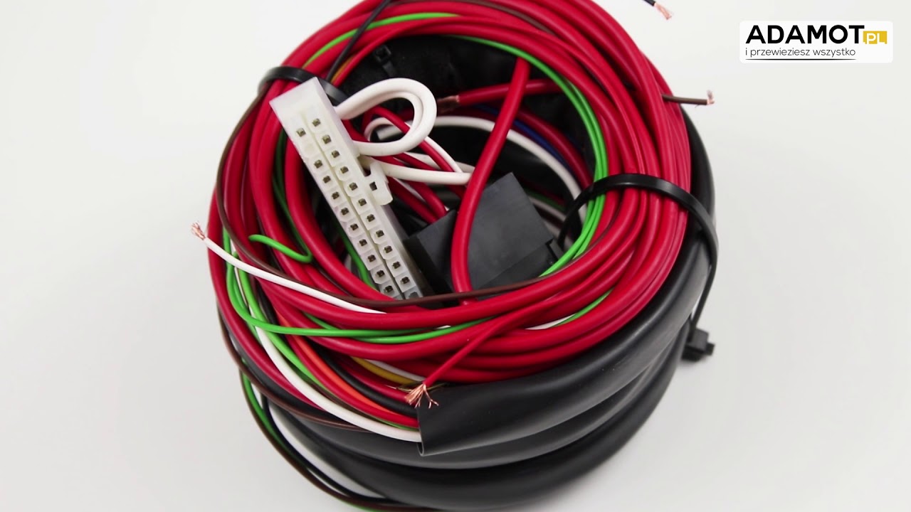 Wiązka elektryczna 13 PIN z modułem przyczepy STEINHOF SMP-4P - ADAMOT.pl